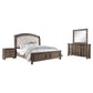 Emmett 4-piece Eastern King Bedroom Set Walnut