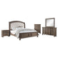 Emmett 5-piece Queen Bedroom Set Walnut