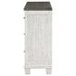 Lilith 7-drawer Dresser Distressed White