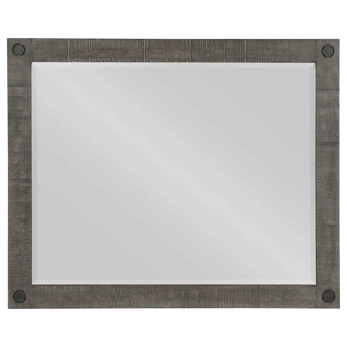 Lilith Dresser Mirror Distressed Grey