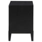 Brookmead 2-drawer Nightstand Black