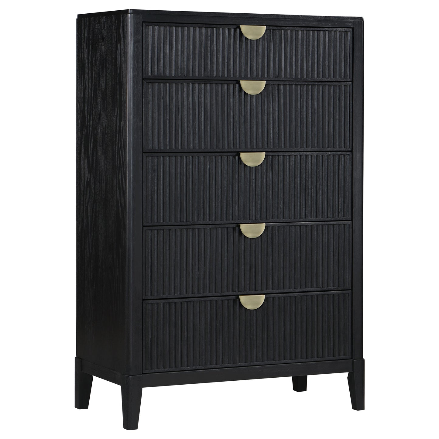 Brookmead 5-drawer Bedroom Chest Black