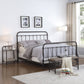 Livingston Metal Queen Open Frame Bed Dark Bronze