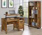 Delwin 47-inch 2-drawer Lift Top Computer Desk Rustic Nutmeg