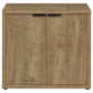 Pepita 2-door Engineered Wood Accent Cabinet Mango Brown