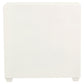 Belinda 2-door Storage Accent Cabinet White and Gold