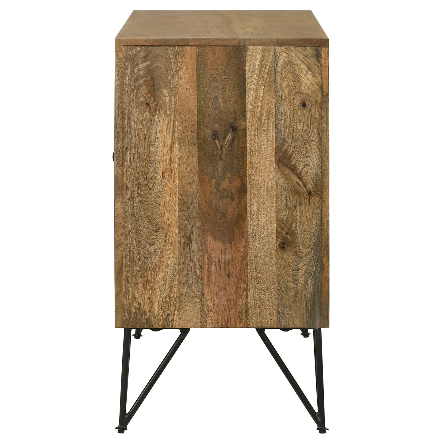 Eileen 2-door Wood Storage Accent Cabinet Natural